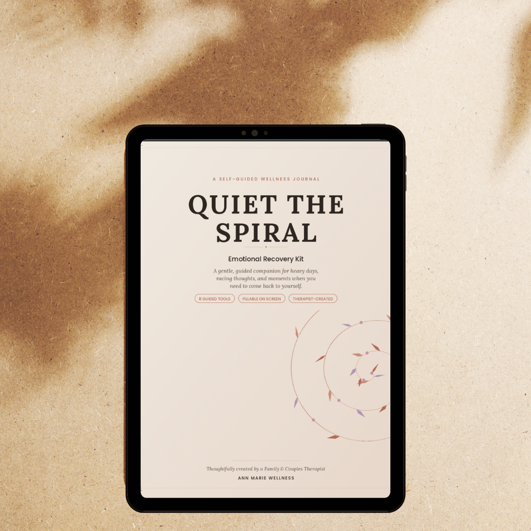 Quiet The Spiral — Emotional Recovery Kit