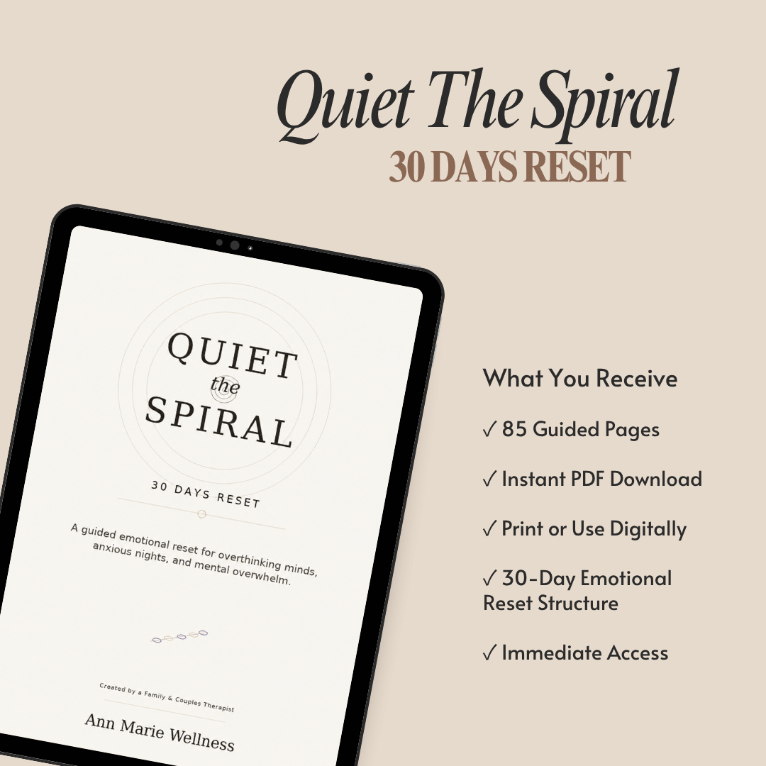 Quiet The Spiral — 30 Days Reset